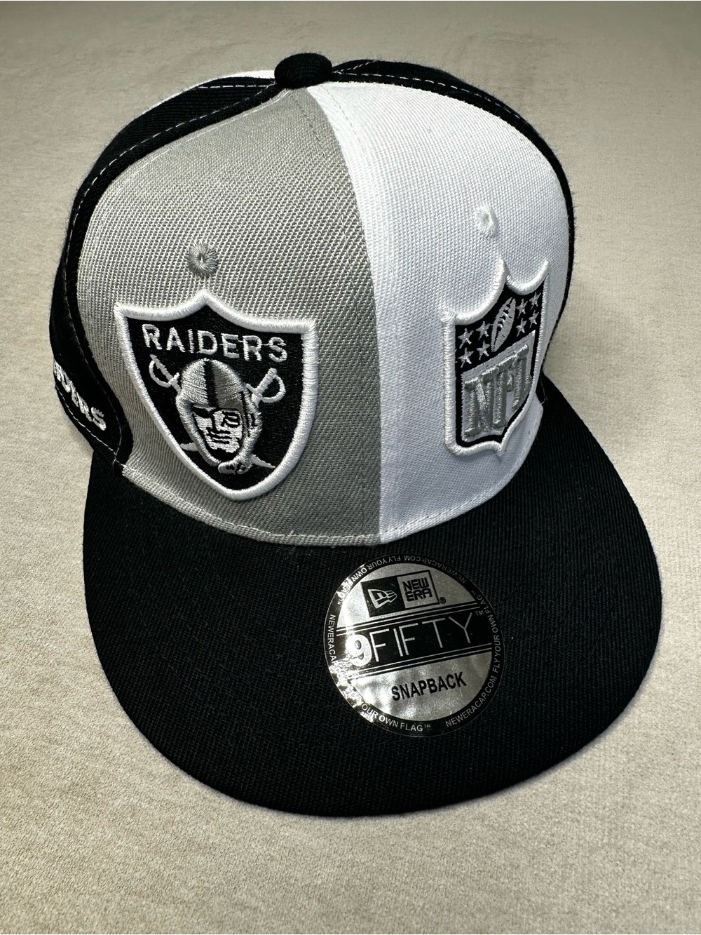 New Era NFL Raiders logo 9FIFTY SnapBack hat